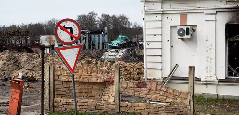 Partial or Full Foundation Collapse in Williston, ND