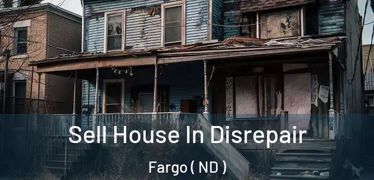  Sell House In Disrepair Fargo ( ND )