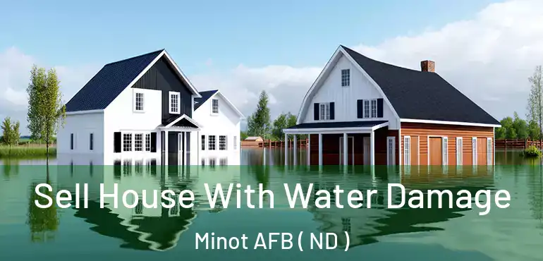  Sell House With Water Damage Minot AFB ( ND )