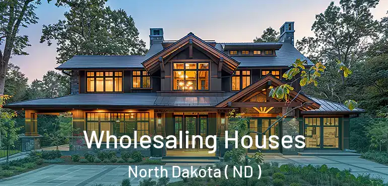  Wholesaling Houses North Dakota ( ND )